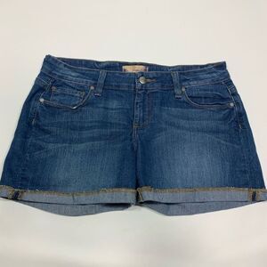 Paige 3.5" Denim Cuffed Short Size 26 NWOT